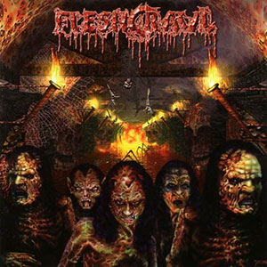 FLESHCRAWL - As Blood Rains from the Sky... We Walk the Path of Endless Fire