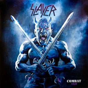 SLAYER - Combat Tour [silver]