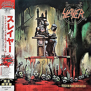 SLAYER - [red] Reign in Pain - European Tour